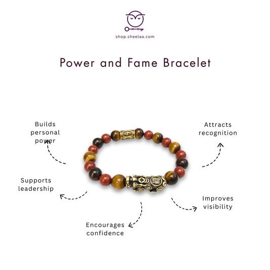 Power and Fame Bracelet HOUSE OF SHEELAA