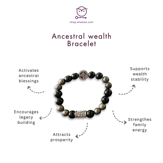 Ancestral wealth bracelet HOUSE OF SHEELAA