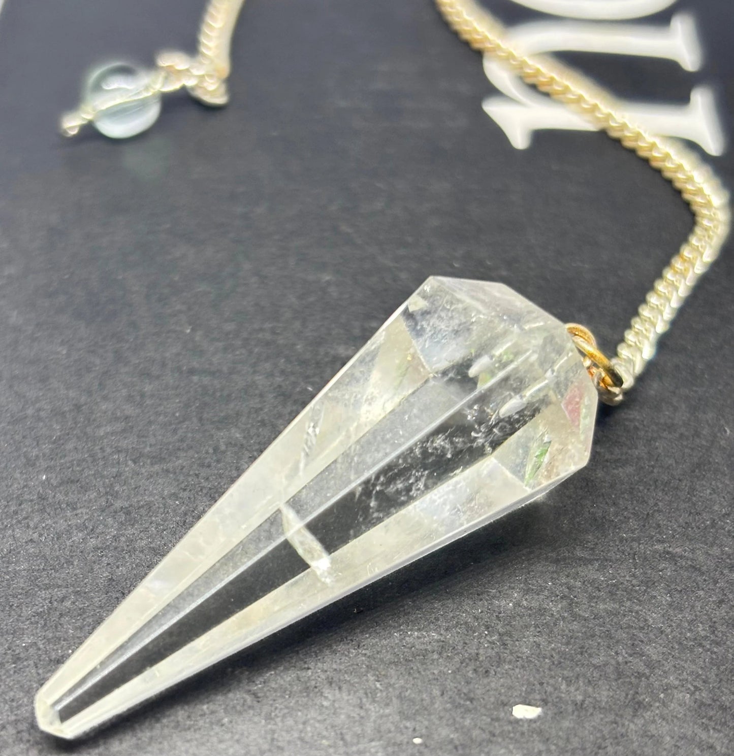 Clear Quartz Crystal Dowser Online Store of Sheelaa M Bajaj