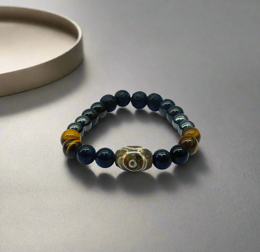 Fiery wall of Protection with Original Evil Eye (Big Evil Eye)