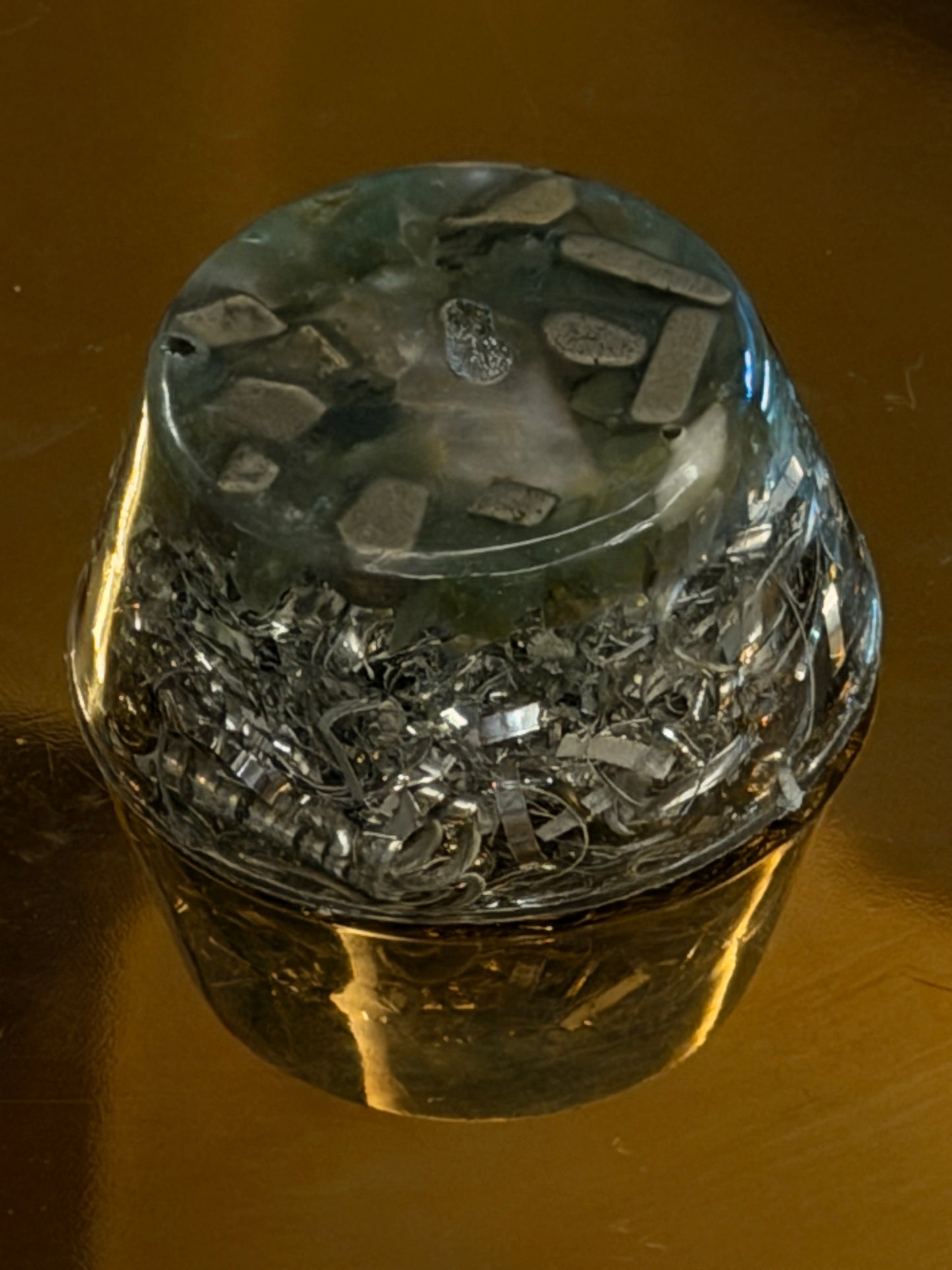Money activator with Jade and Pyrite HOUSE OF SHEELAA