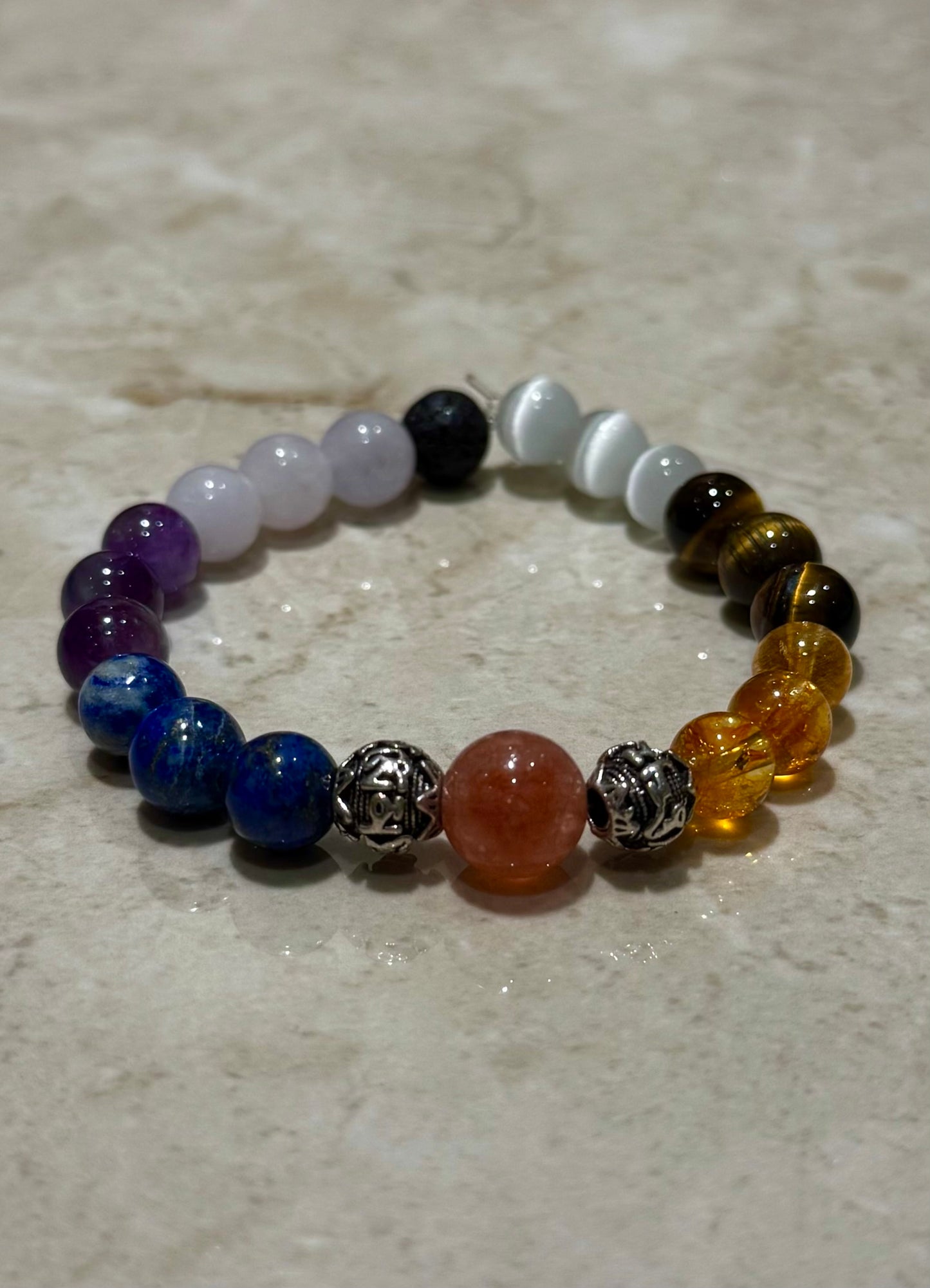 Planetary Alchemy Bracelet: Mulank 3