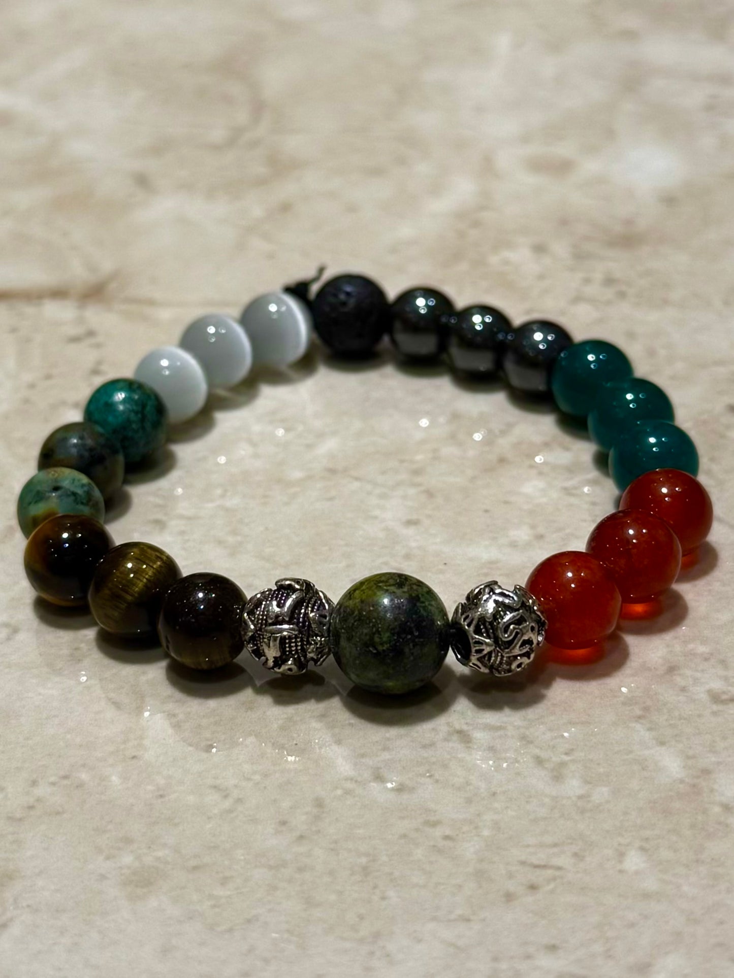 Planetary Alchemy Bracelet: Mulank 6