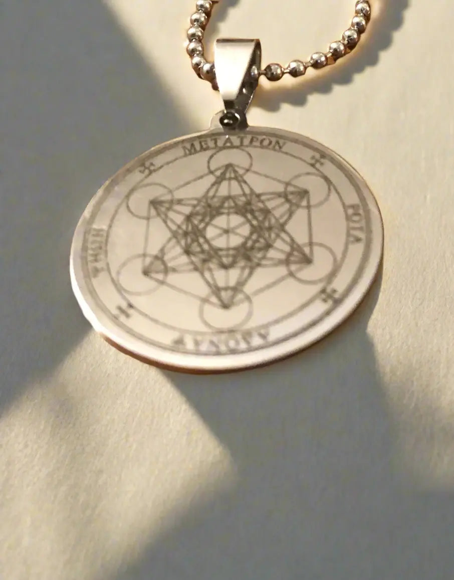 Metatron Amulet sacred geometry pendant by Sheelaa ” divine energy jewellery
