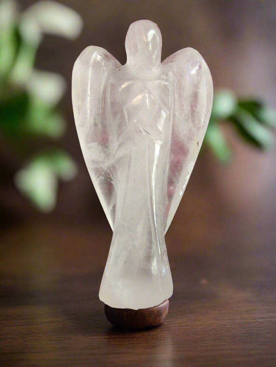 Clear Quartz Crystal- Archangel Raziel Online Store of Sheelaa M Bajaj