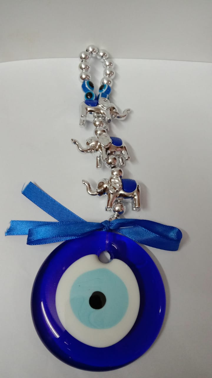 Evil Eye With Victory elephants