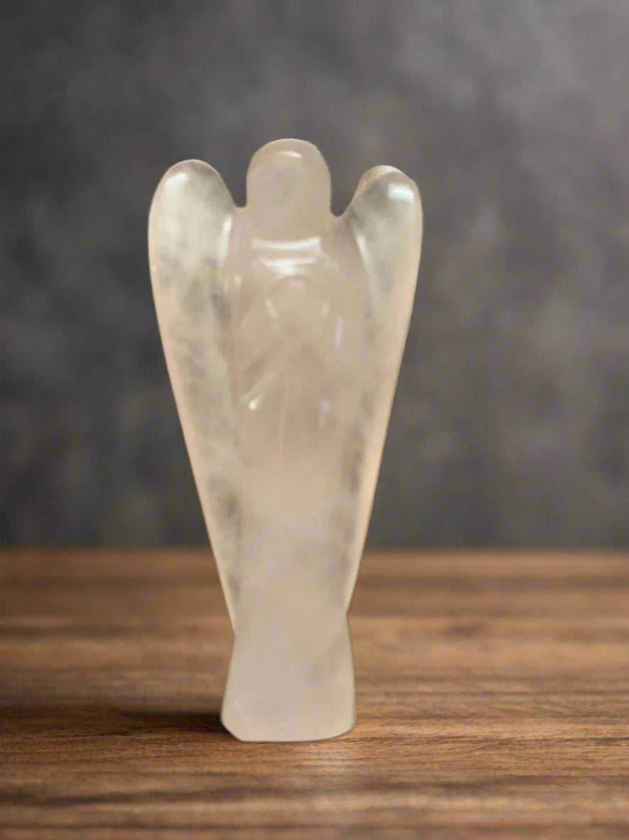Rose Quartz Angel- Archangel Ariel