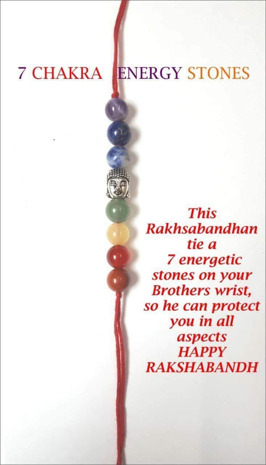 Sheela M Bajaj's Crystal rakhi