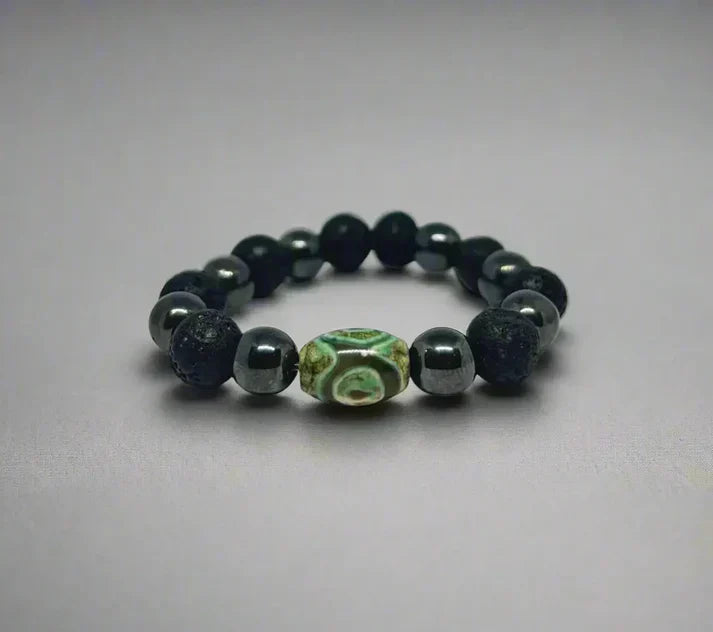 Bhaag Nazar Kids Edition Bracelet for protection from evil eye with black beads and charm for children