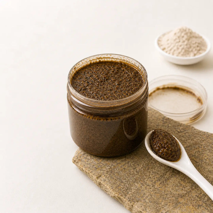 Nazar Removal Salt Scrub for cleansing negative energy and aura purification by House of Sheelaa