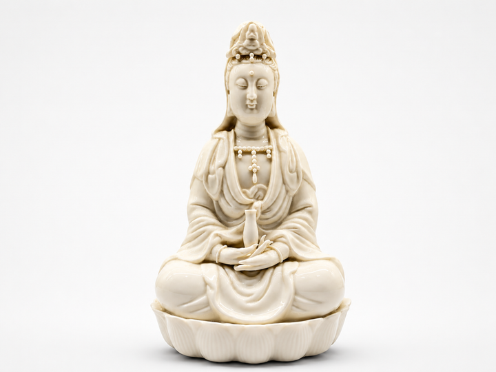 Kwan Yin Goddess Big statue by House of Sheelaa, a premium spiritual figurine for compassion, healing, protection, and peaceful sacred space décor.