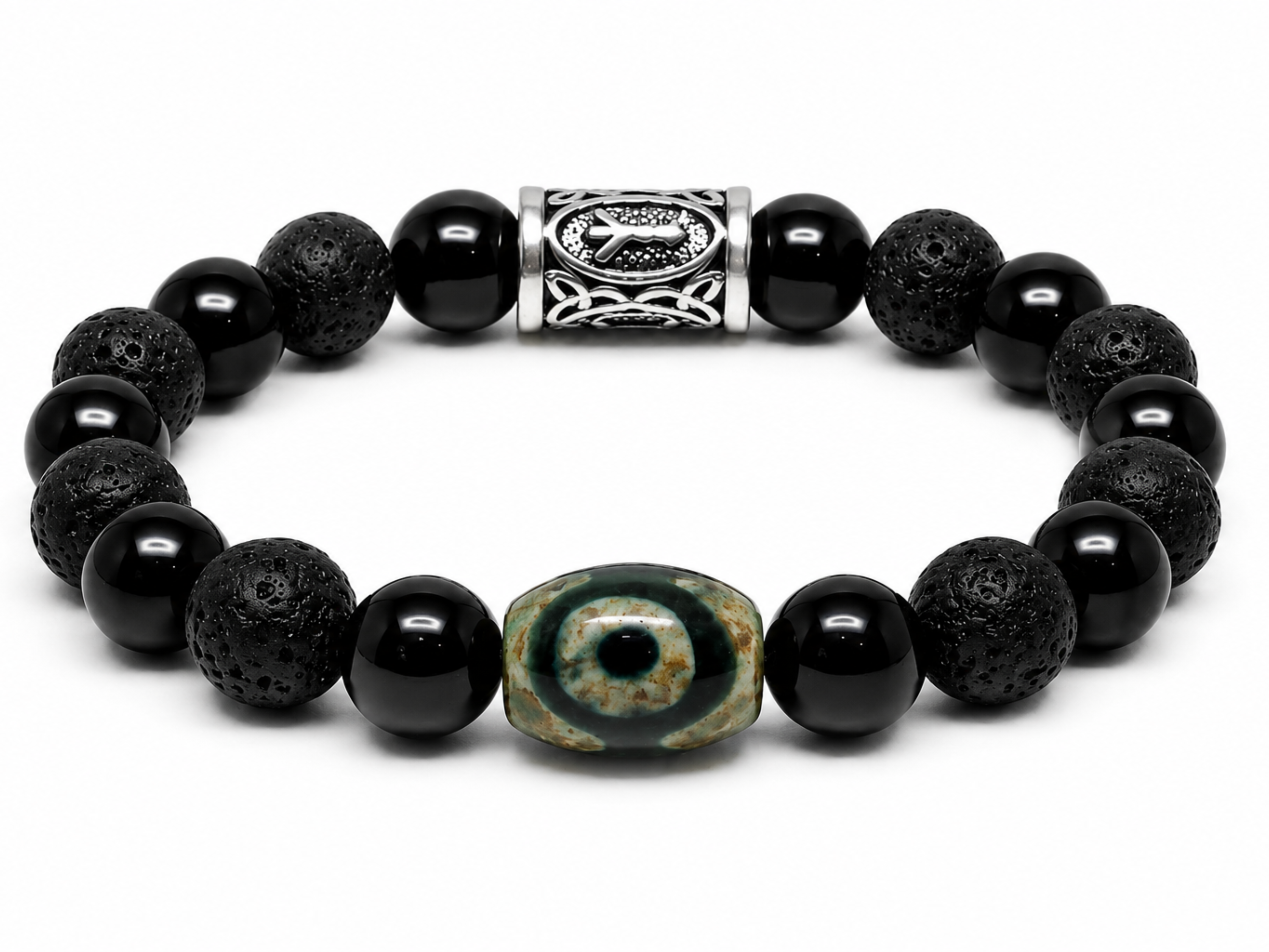 Ultimate Nazar Protection Evil Eye Rune Bracelet | House of Sheelaa ...