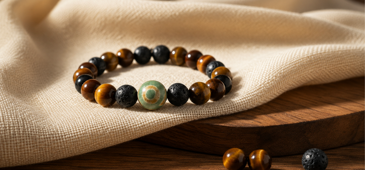 Blockbuster Career & Nazar Bracelet by House of Sheelaa for career growth, confidence, and daily protection from negative energy.