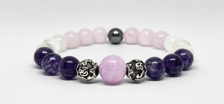 Overthinking Fear and Anxiety Bracelet by House of Sheelaa, a calming crystal bracelet designed to support peace of mind, emotional balance, and inner calm.