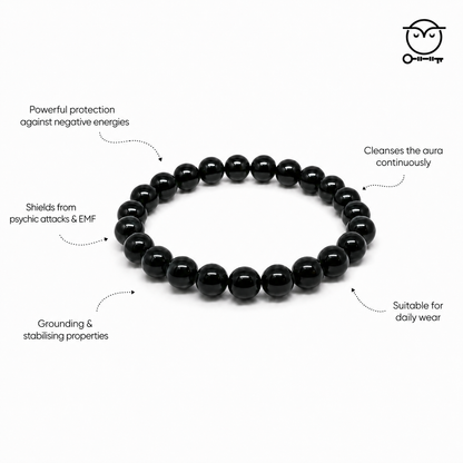 Black Tourmaline Bracelet Online Store of Sheelaa M Bajaj