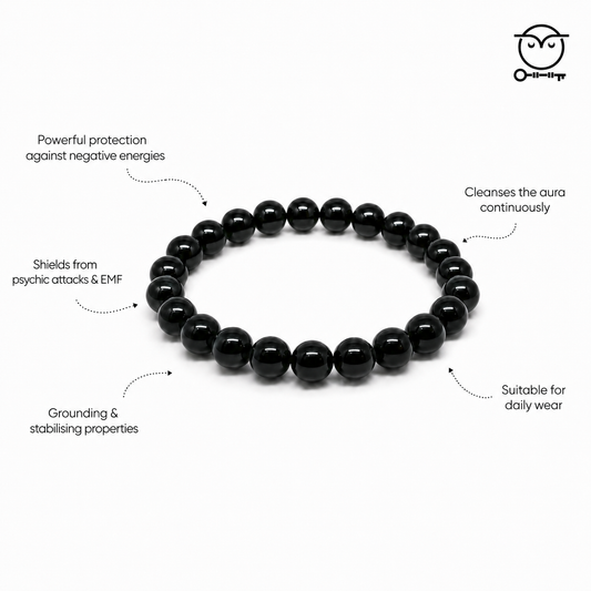 Black Tourmaline Bracelet Online Store of Sheelaa M Bajaj