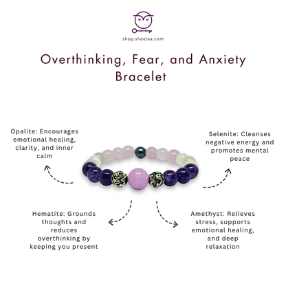 Overthinking, Fear, and Anxiety Bracelet Online Store of Sheelaa M Bajaj