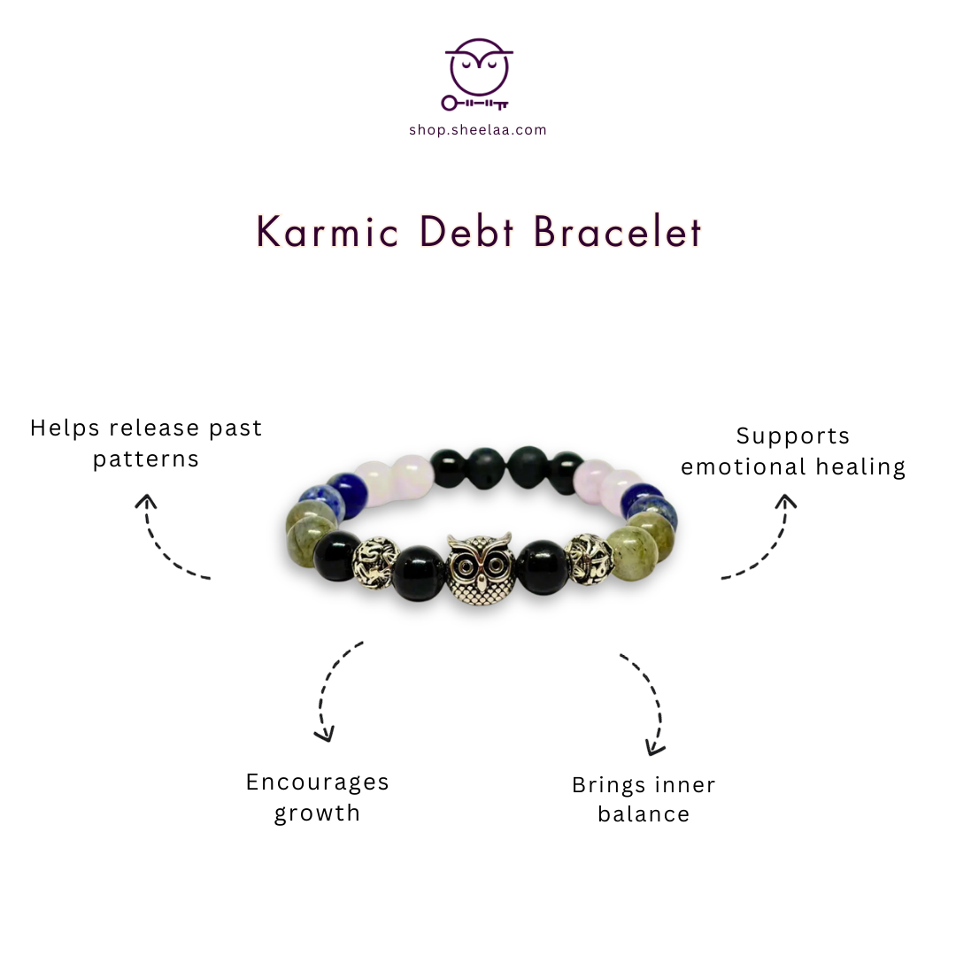 Karmic Debt Bracelet shop.sheelaa.com by Sheelaa M Bajaj