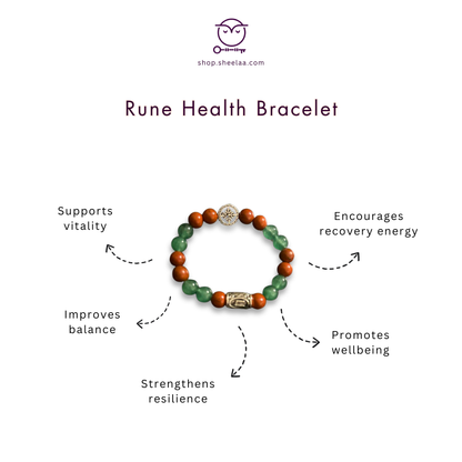 Rune bracelet for health HOUSE OF SHEELAA