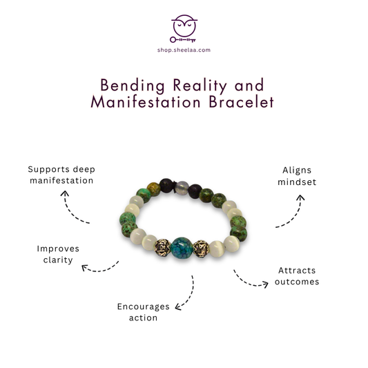 BENDING REALITY AND MANIFESTATION BRACELET Online Store of Sheelaa M Bajaj