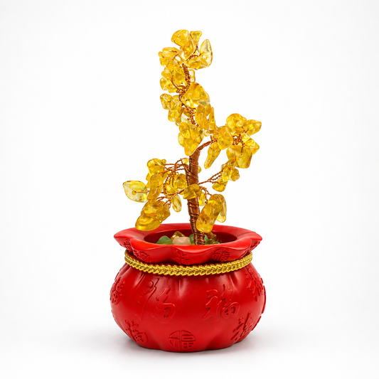 Citrine Wealth Tree (Medium) Online Store of Sheelaa M Bajaj
