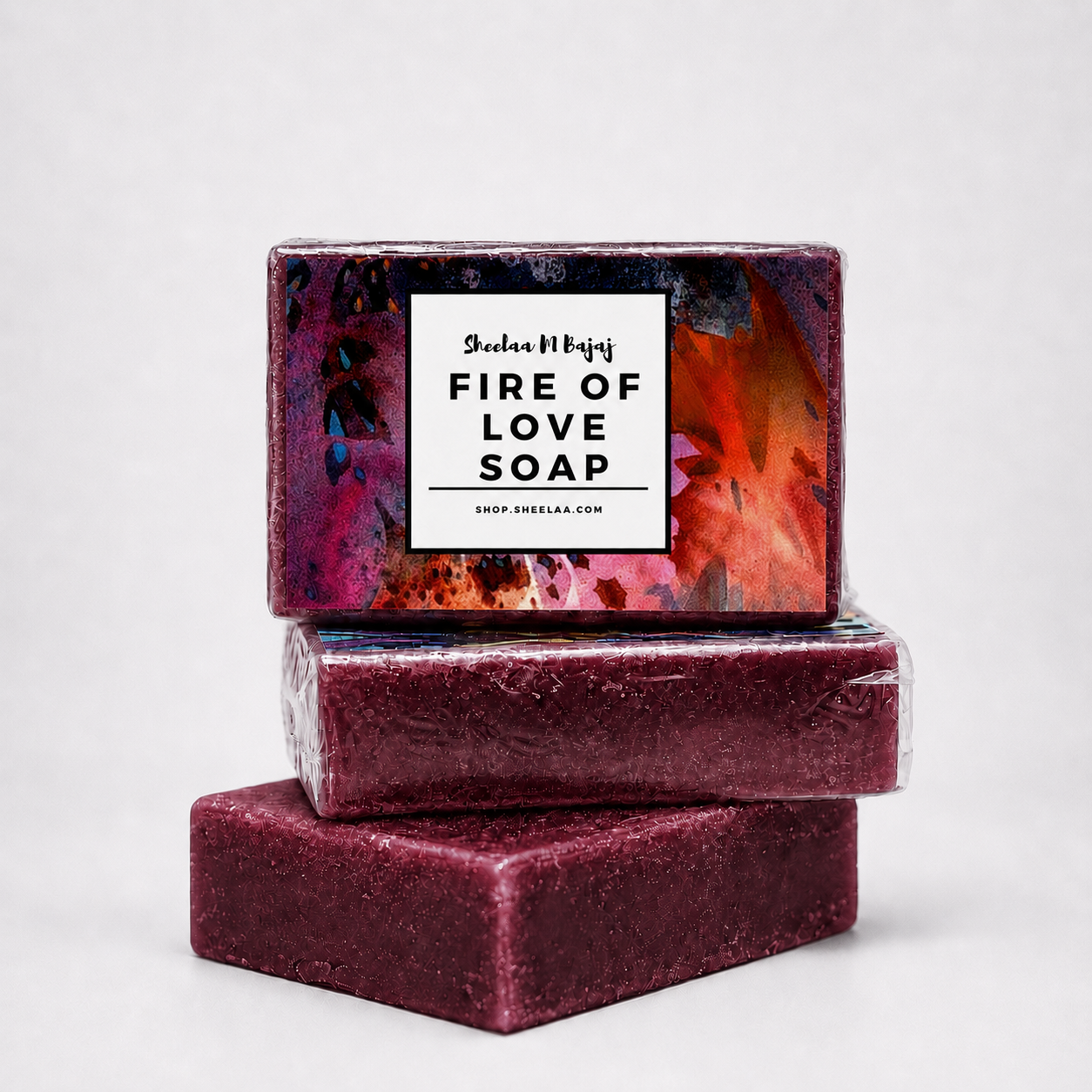 Fire of Love Soap sheelaambajaj