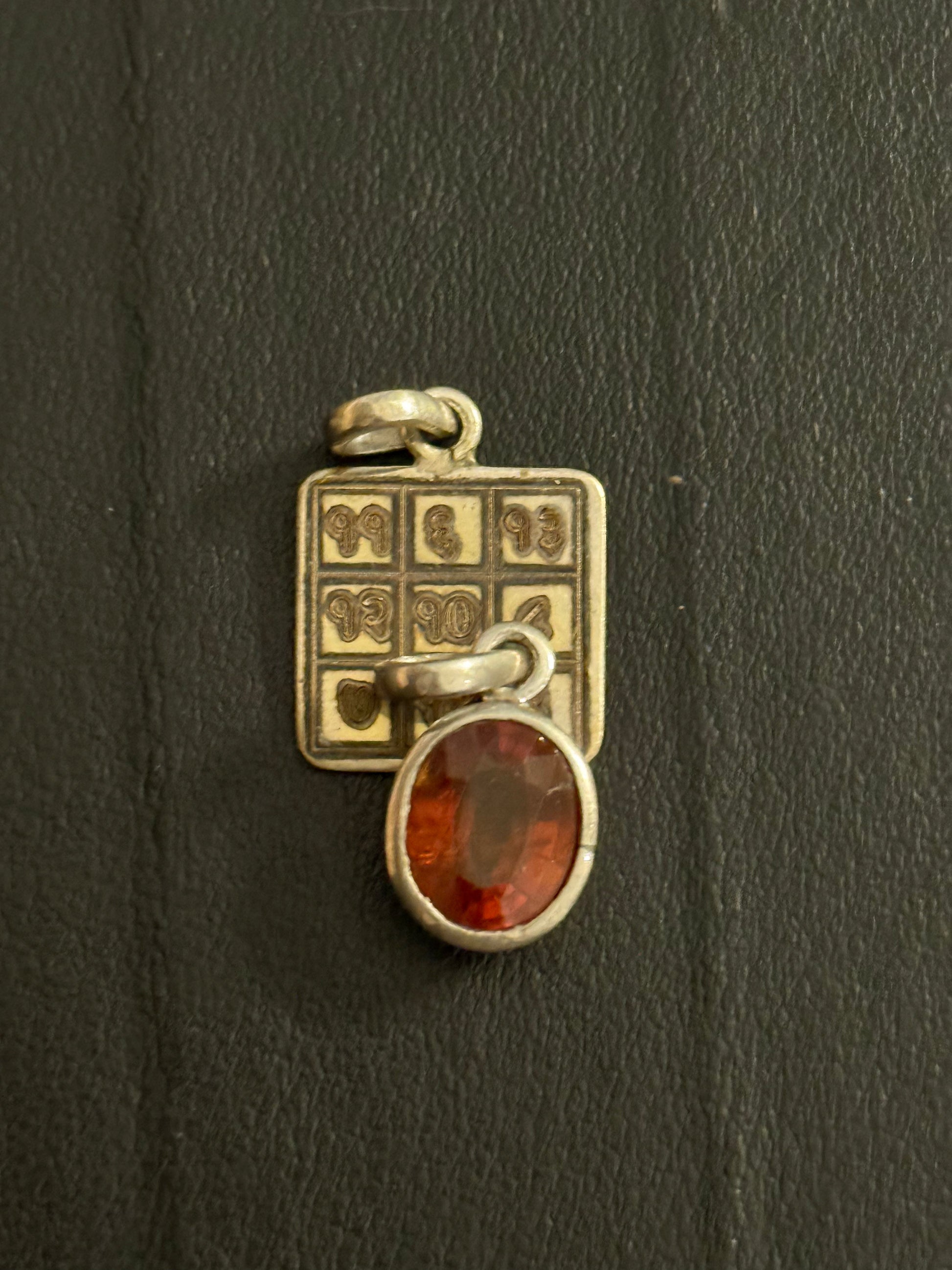 Venus Graha Pendant with Stone shop.sheelaa.com by Sheelaa M Bajaj