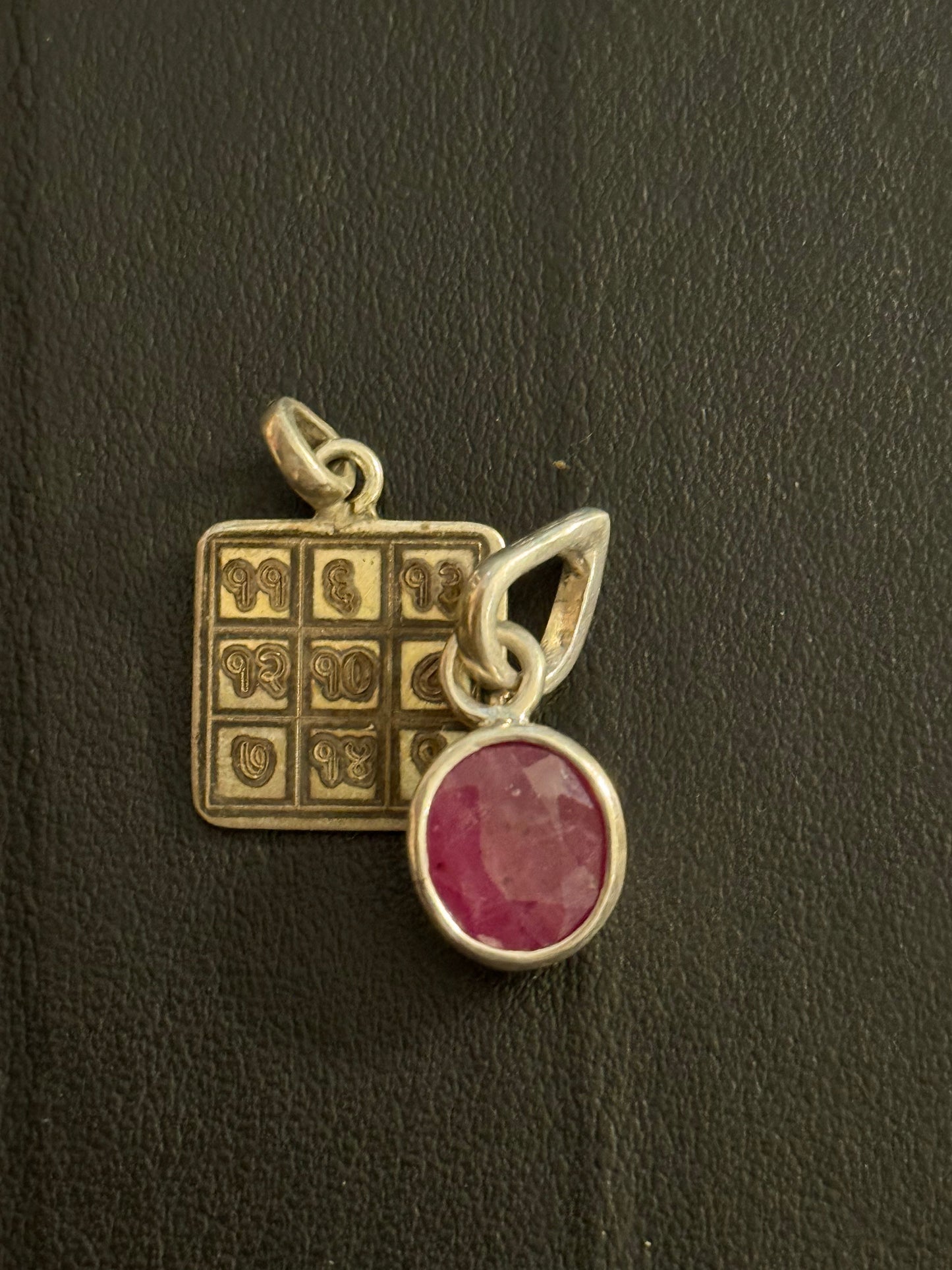 Venus Graha Pendant with Stone shop.sheelaa.com by Sheelaa M Bajaj