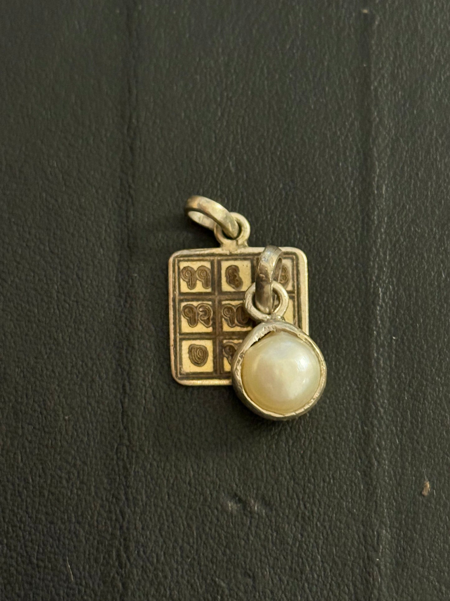 Venus Graha Pendant with Stone shop.sheelaa.com by Sheelaa M Bajaj