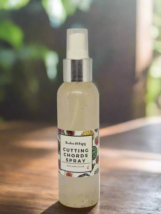 Sheela M Bajaj's Cutting Chords Spray