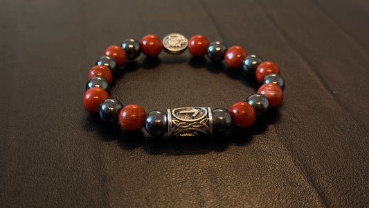 Justice and Legal battle Rune Bracelet HOUSE OF SHEELAA