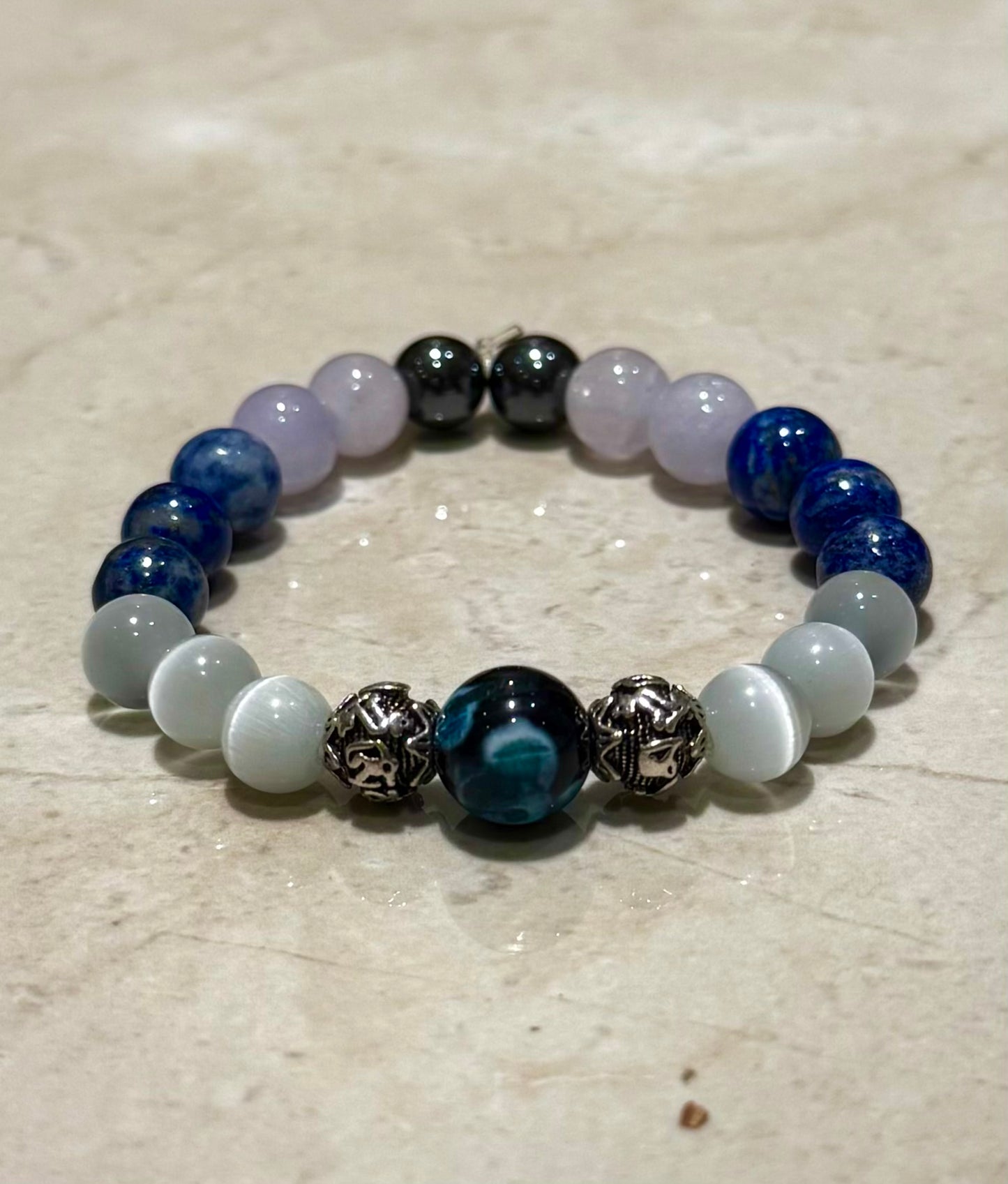 Planetary Alchemy Bracelet: Mulank 8