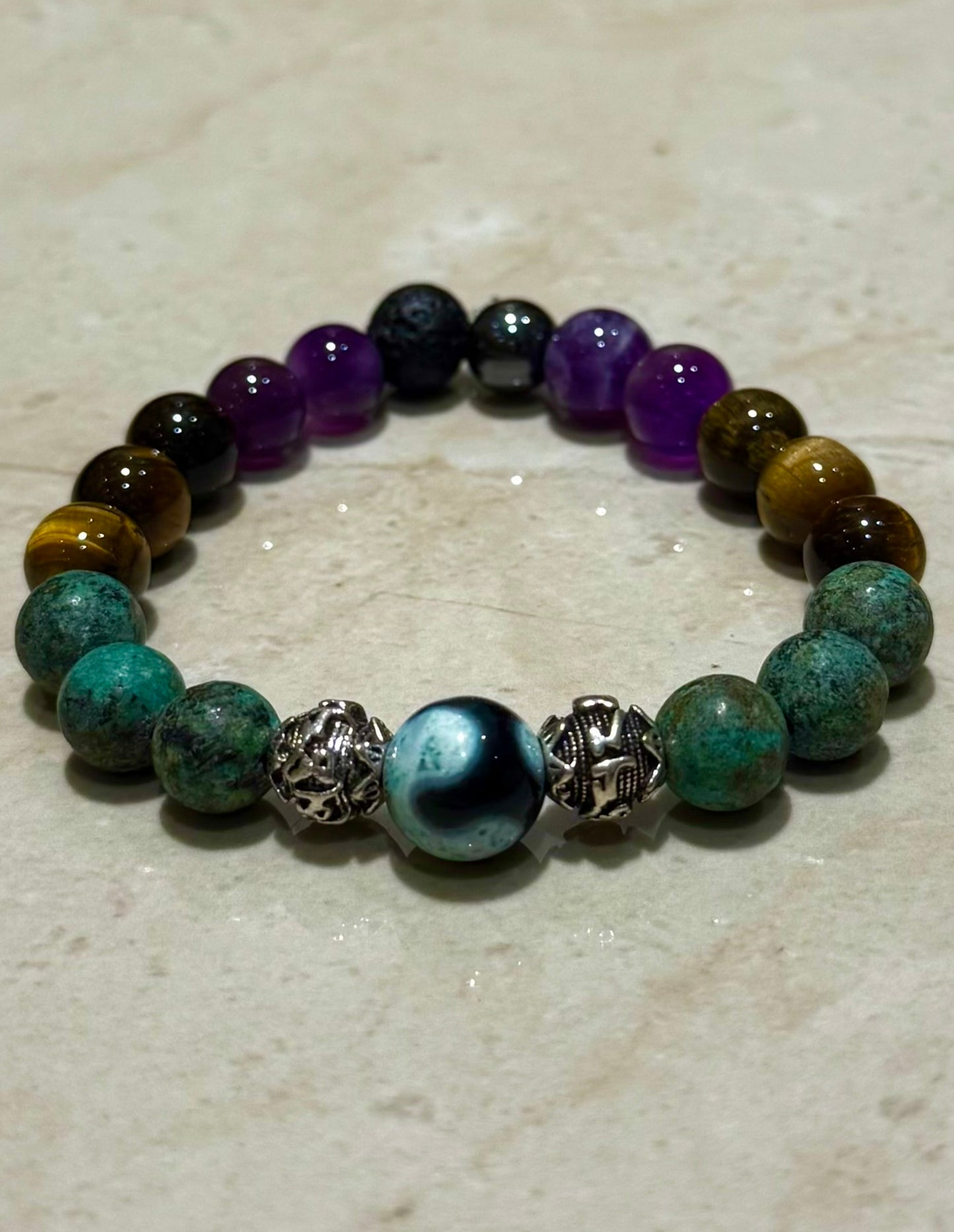 Planetary Alchemy Bracelet: Mulank 4