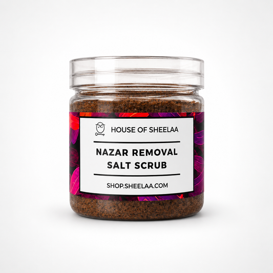 Nazar Removal Salt Scrub Online Store of Sheelaa M Bajaj