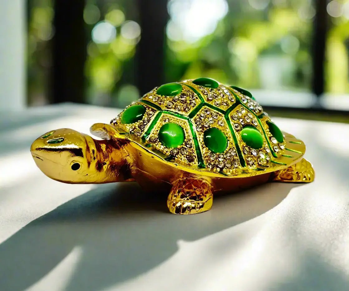 Sheela M Bajaj's Wish Fulfilling Turtle - Large
