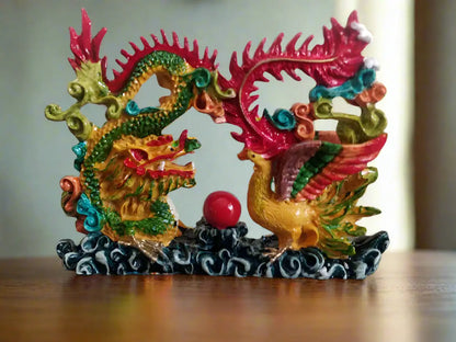 Sheela M Bajaj's Rising Phoenix Dragon Pair