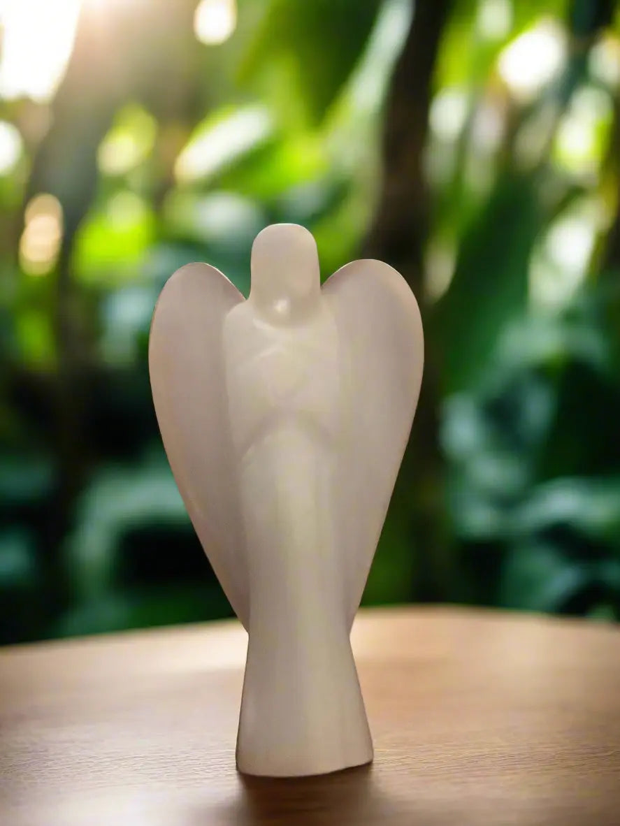 Selenite Angel - Archangel Metatron