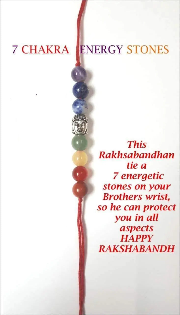 Sheela M Bajaj's Crystal rakhi