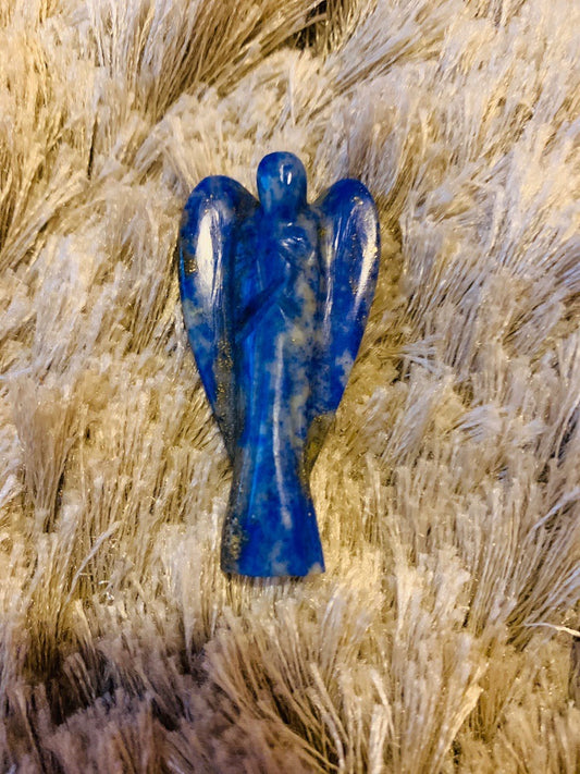 Lapis lazuli angel- Archangel Zadkiel